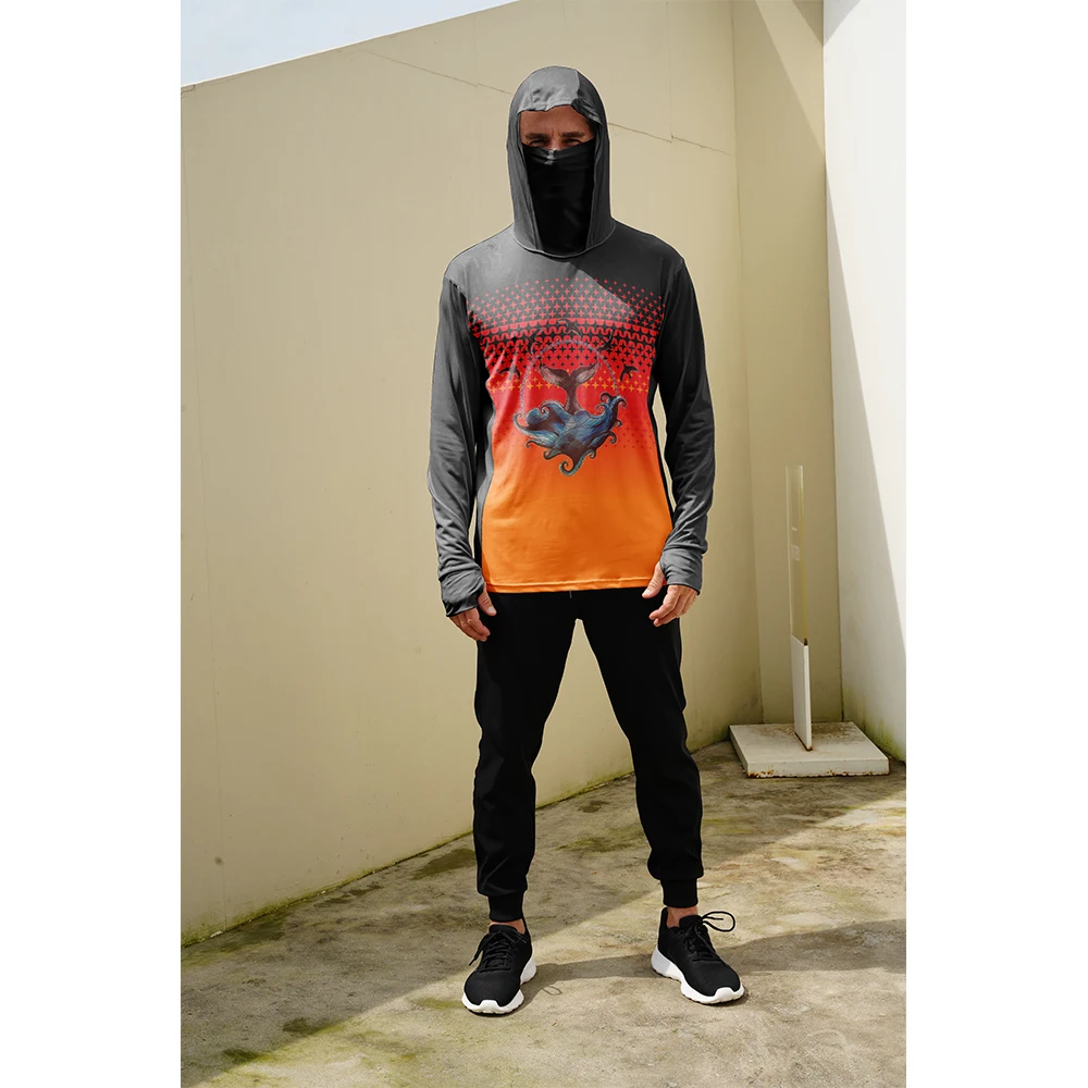 Men'S Fashion Trends 2025 - 釣り用シャツ メンズ 日焼け防止 フード付きマスク 一体型 釣り服