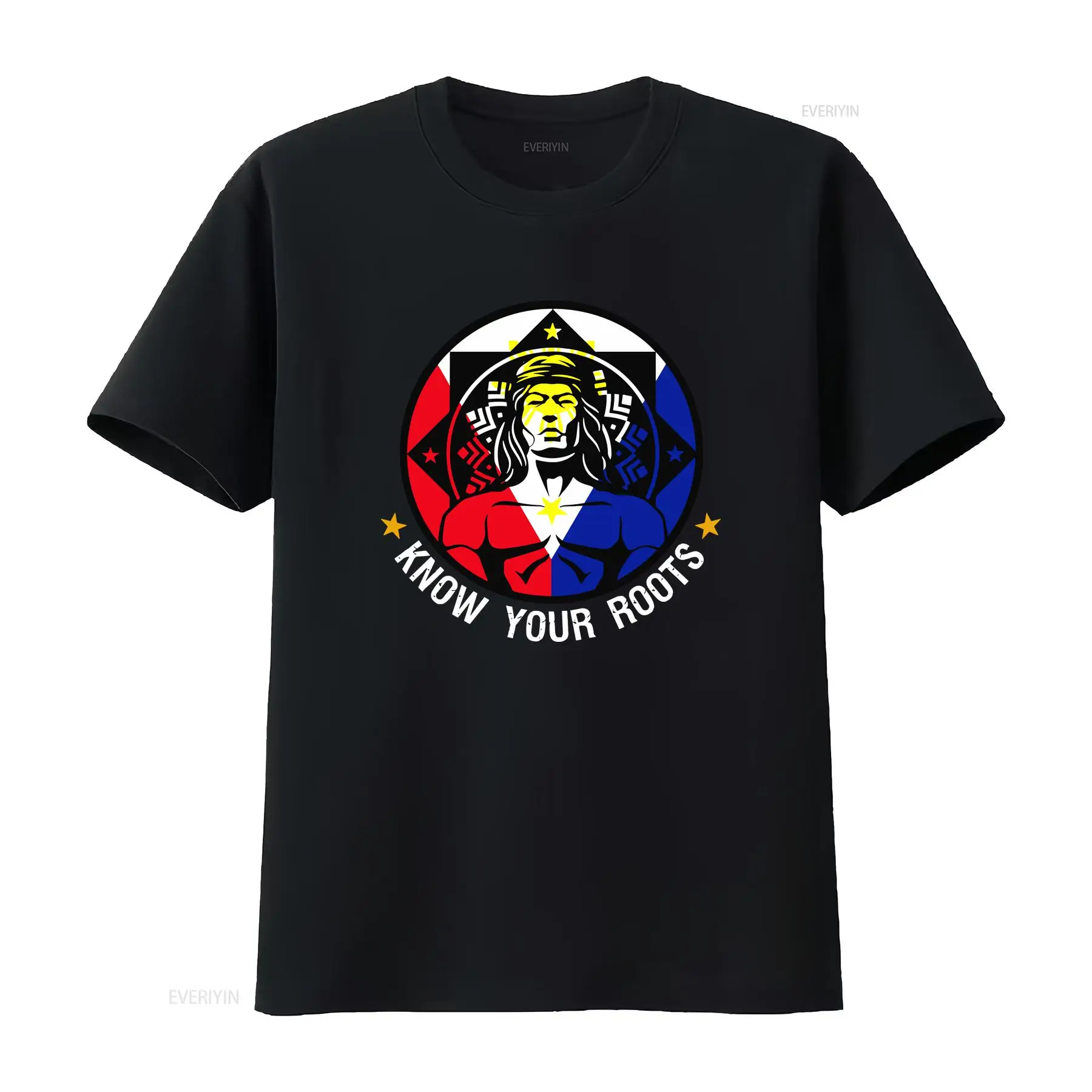 Men'S Fashion Everyday - チーフ・ラプ フィリピン ピノイ Tシャツ ヴィンテージ ウォッシュド
