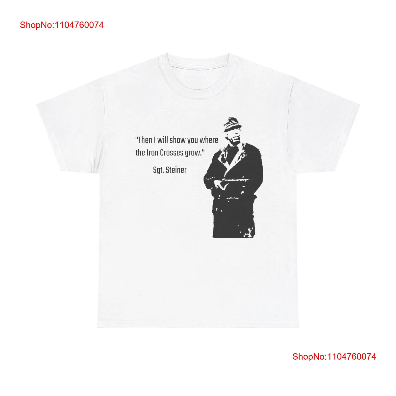 Men'S Fashion Everyday - 軍曹シュタイナー Tシャツクロスオブアイアンヴィンテージウォッシュスタイリッシュなトップ日常着オムカジュアルグラフィックユニセックスファッション