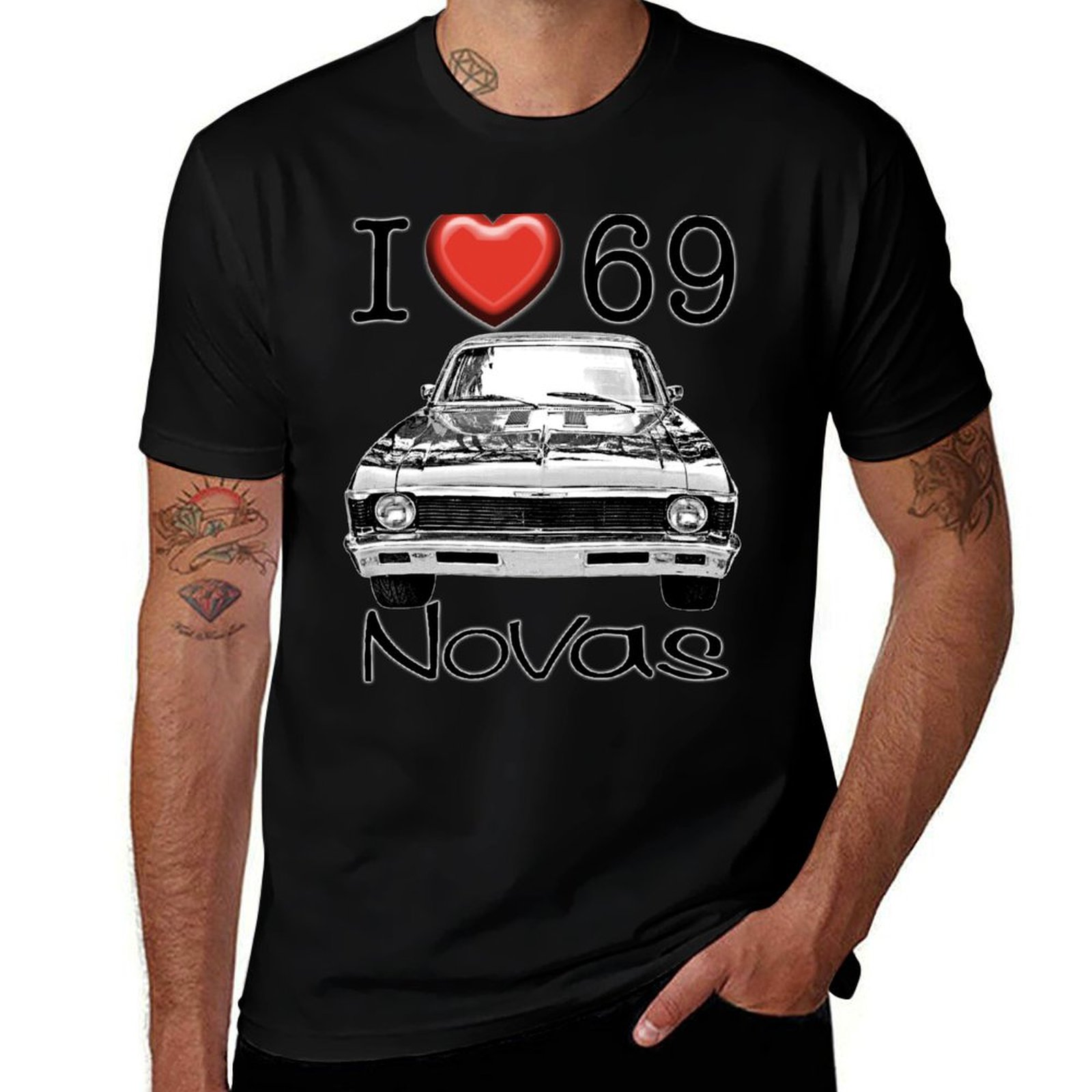 Men'S Fashion Nova - 69 Nova Tシャツが大好きです。シンプルでカジュアルなファッションTシャツです。