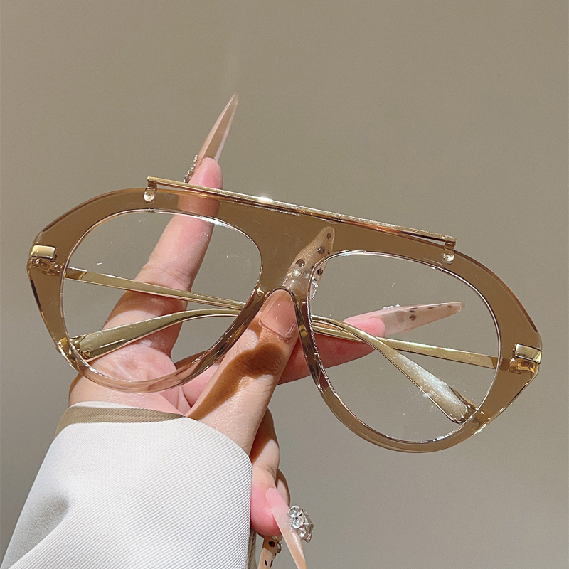 KAMMPT 特大パイロットメガネ男性 2026 新ファッシ - Men'S Fashion Glasses 2026 のレビューと価格