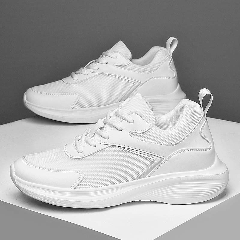 男性ファッション身長増加スニーカー通気性メッシュ身長増加靴マ - Mens Fashion Trainers のレビューと価格