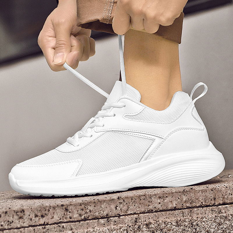 男性ファッション身長増加スニーカー通気性メッシュ身長増加靴マ - Mens Fashion Trainers のレビューと価格
