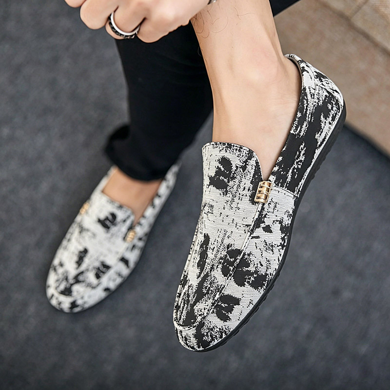 フラットシューズ メンズ ローファー キャンバススニーカー  - Mens Fashion Trainers のレビューと価格