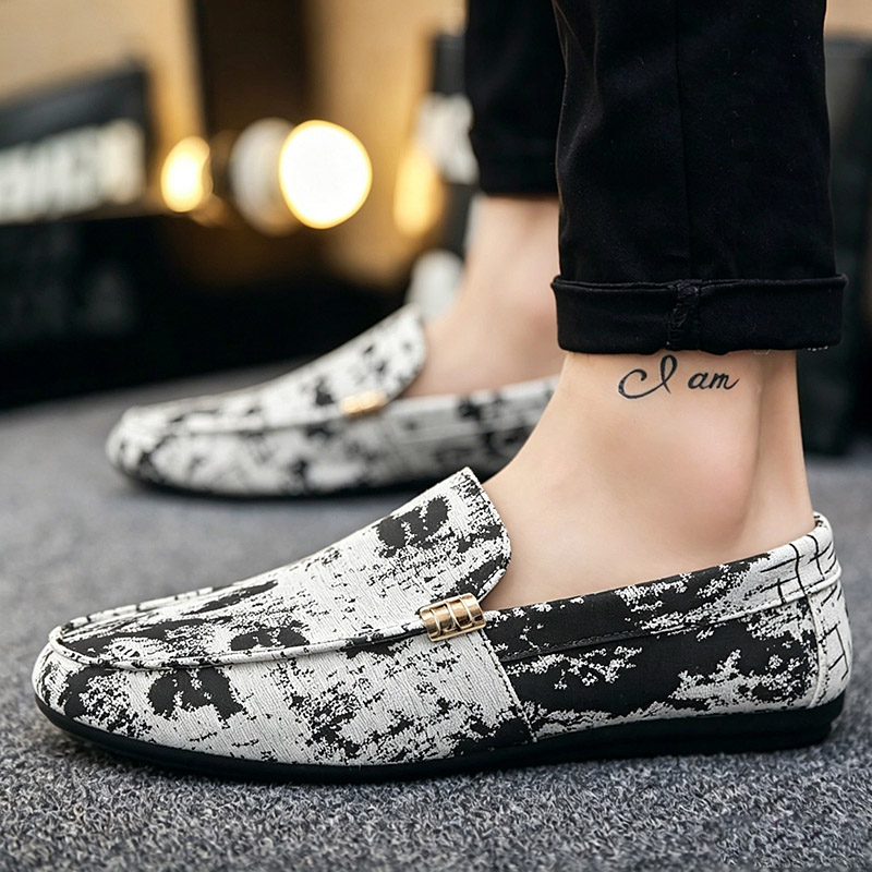 フラットシューズ メンズ ローファー キャンバススニーカー  - Mens Fashion Trainers のレビューと価格