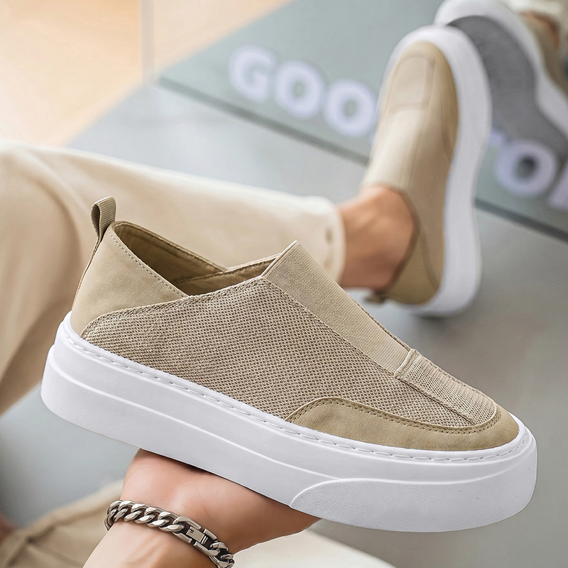ファッションメンズカジュアルシューズプラットフォームボードシ - Mens Fashion Trainers のレビューと価格