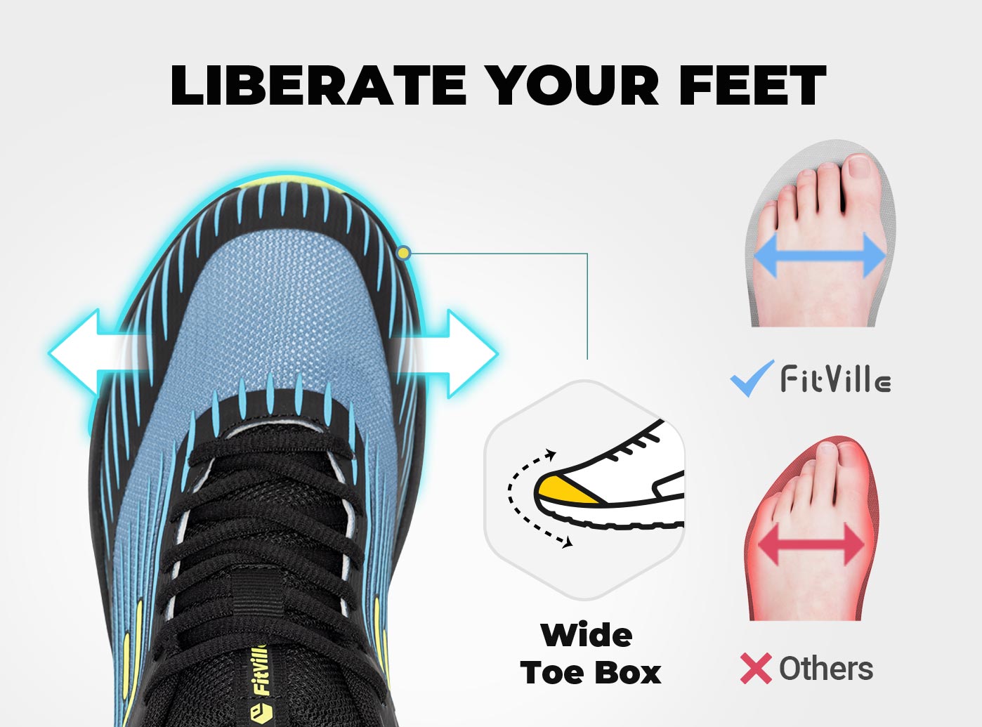 FitVille メンズ トレイル ランニング シューズ ア - Mens Fashion Trainers のレビューと価格