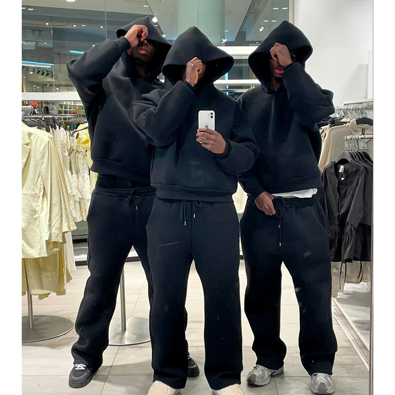 メンズプレーンフード付きセーター,ルーズフィットスウェットシ - Men'S Fashion Reviews のレビューと価格
