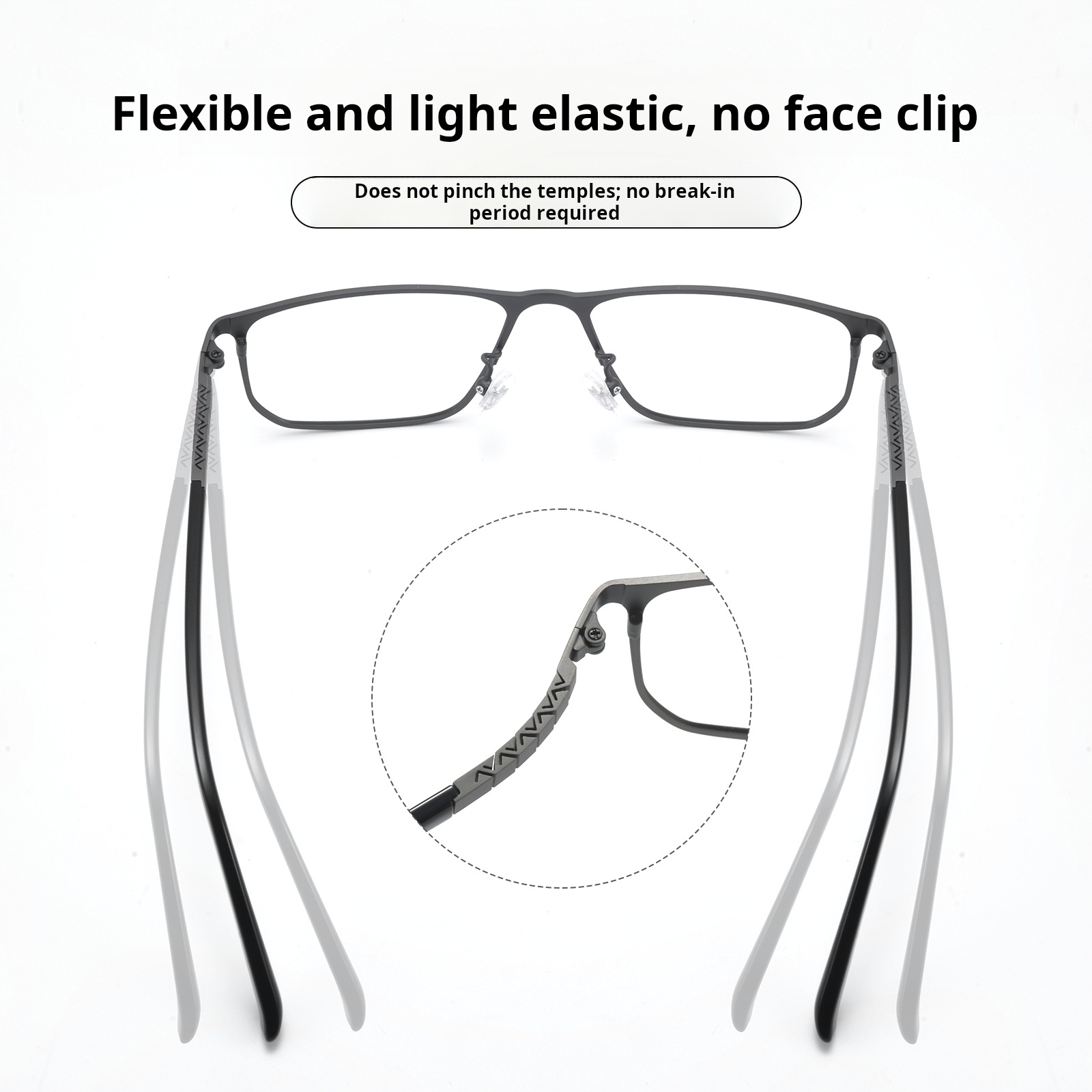 MOMOJA 2026 チタン合金スクエアメンズファッション - Men'S Fashion Glasses 2026 のレビューと価格