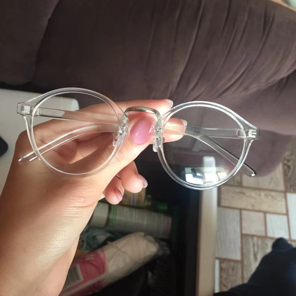 ファッショナブルな透明丸眼鏡 クリアフレーム 女性用メガネ  - Men'S Fashion Glasses 2026 のレビューと価格