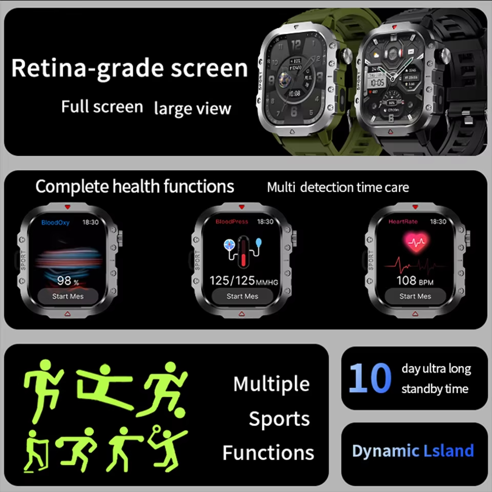 2026 新しいスマートウォッチ男性 Bluetooth 通 - Men'S Fashion Week 2026 のレビューと価格