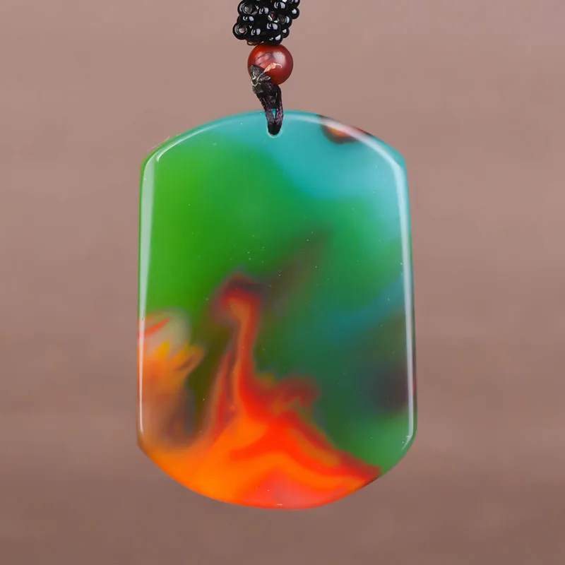 中国ナチュラルカラージェイドタイガーペンダントネックレス手彫 - Men'S Fashion Necklaces のレビューと価格
