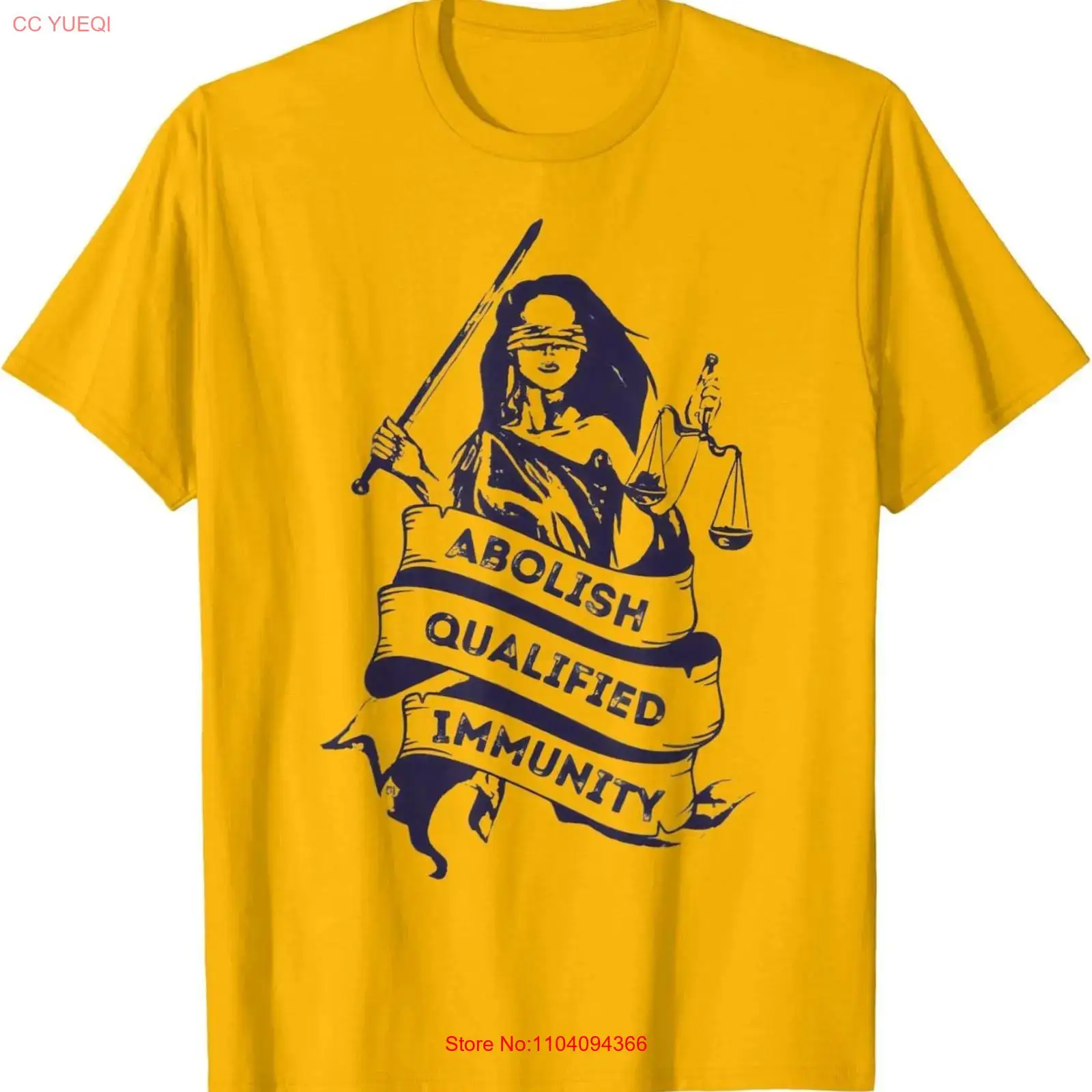 Abolish Qualified Immunity Tシャ - Men'S Fashion Everyday のレビューと価格