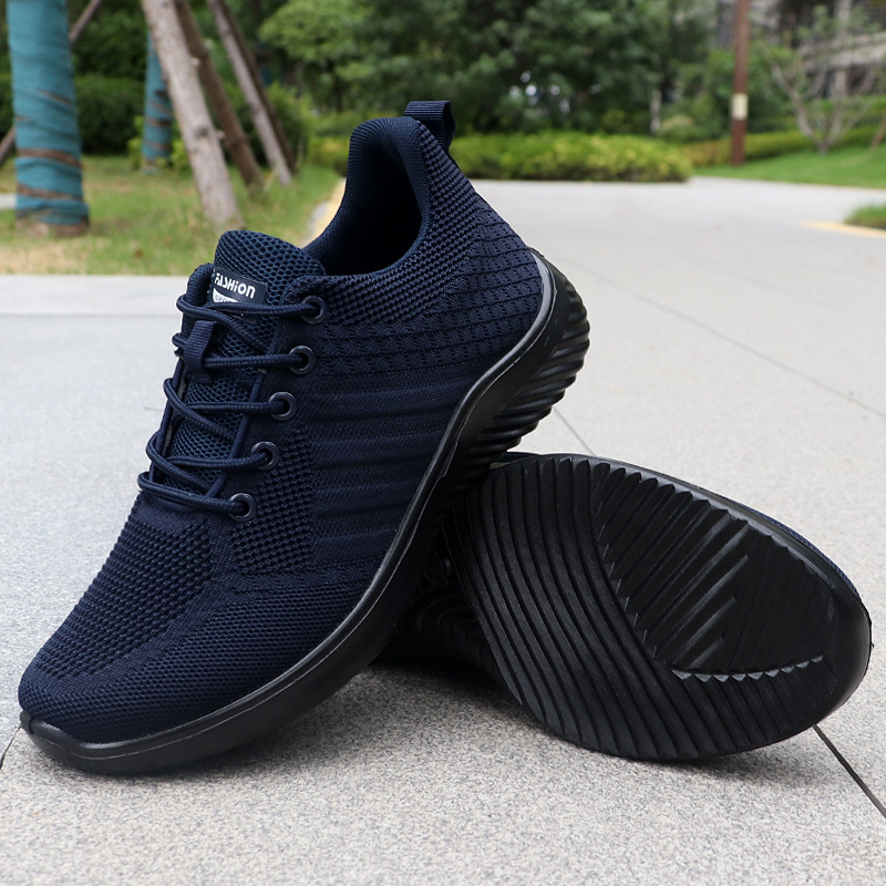 メンズスニーカー通気性カジュアルシューズ夏のファッションラン - Mens Fashion Trainers のレビューと価格