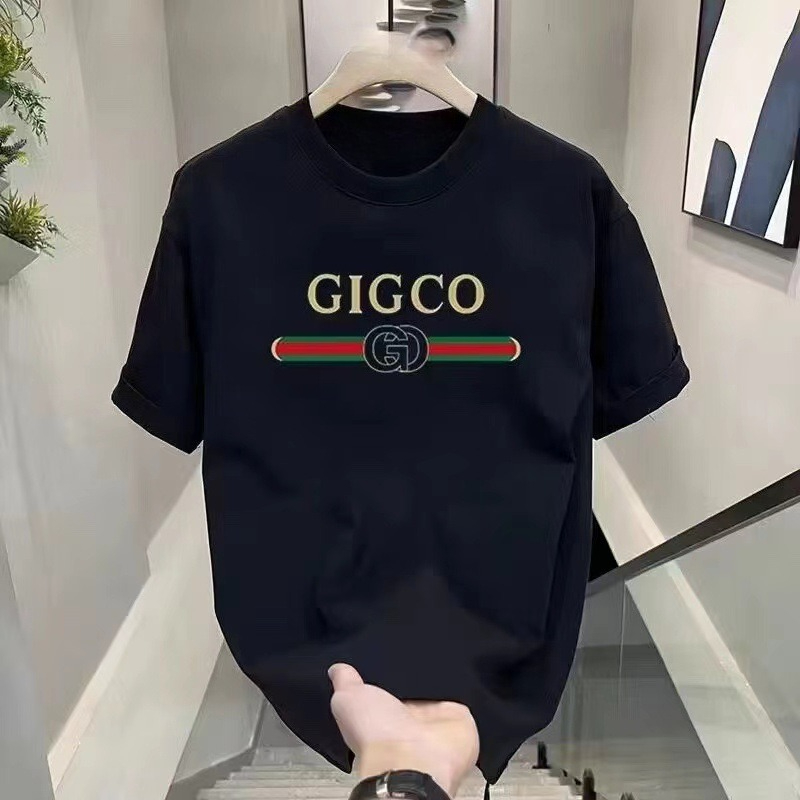 メンズコットン半袖Tシャツ 夏新作 プリント入り万能カップル - Men'S Fashion Nova のレビューと価格