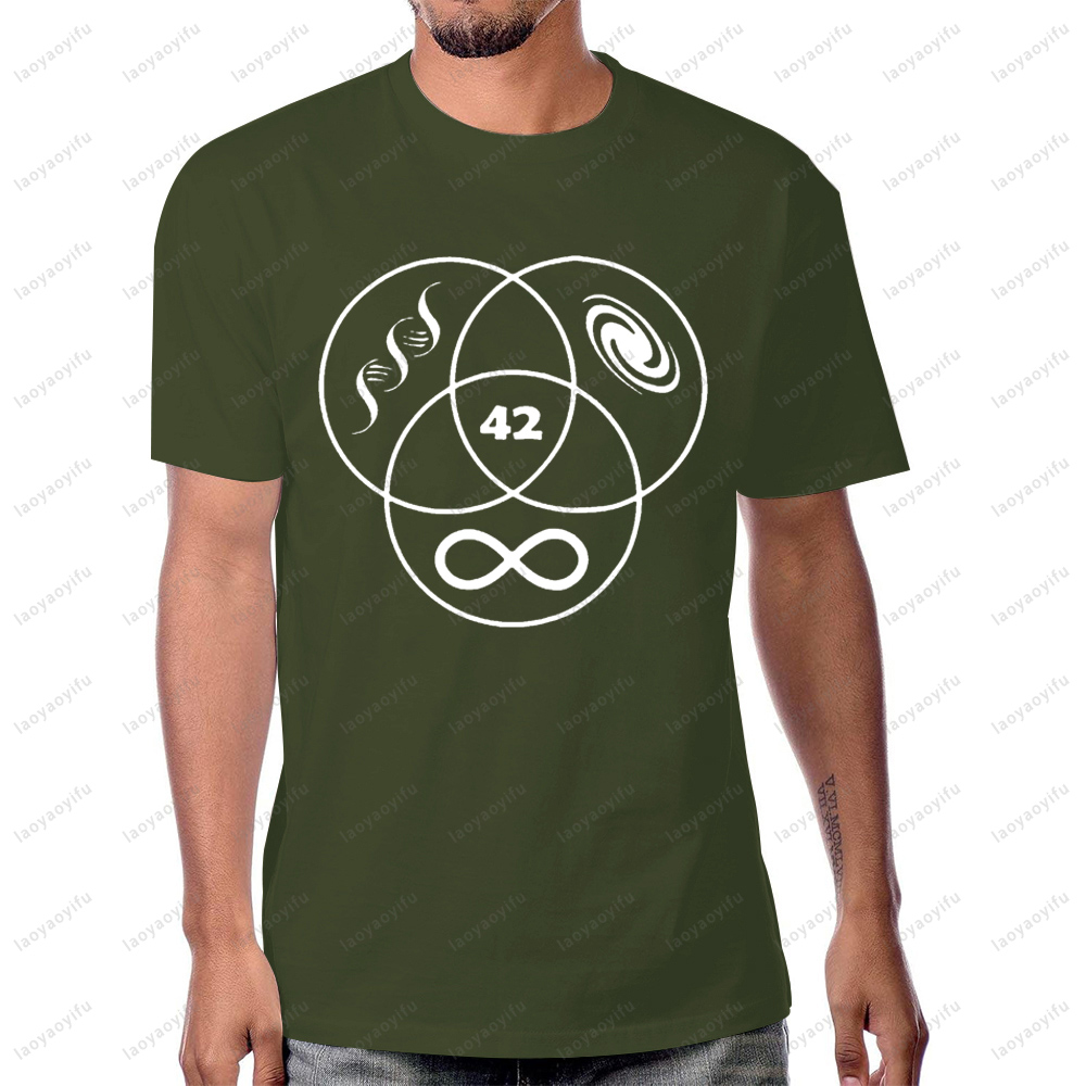 人生の答え 宇宙 すべては42 Tシャツ カジュアル ファッ - Men'S Fashion Questions のレビューと価格